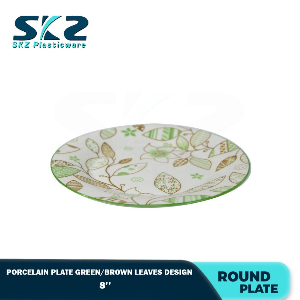 Skz Porcelain Dinner Plate, Scratch resistant, Durable and Eco Friendly Plate