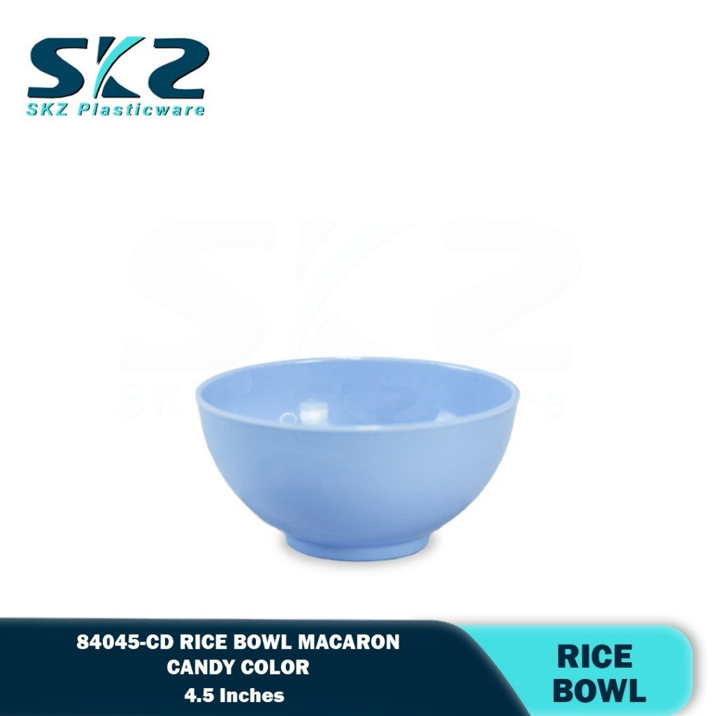 SKZ 84045-CD Small Reusable Plain Plastic Bowl Dinnerware 4.5"inches RICE BOWL
