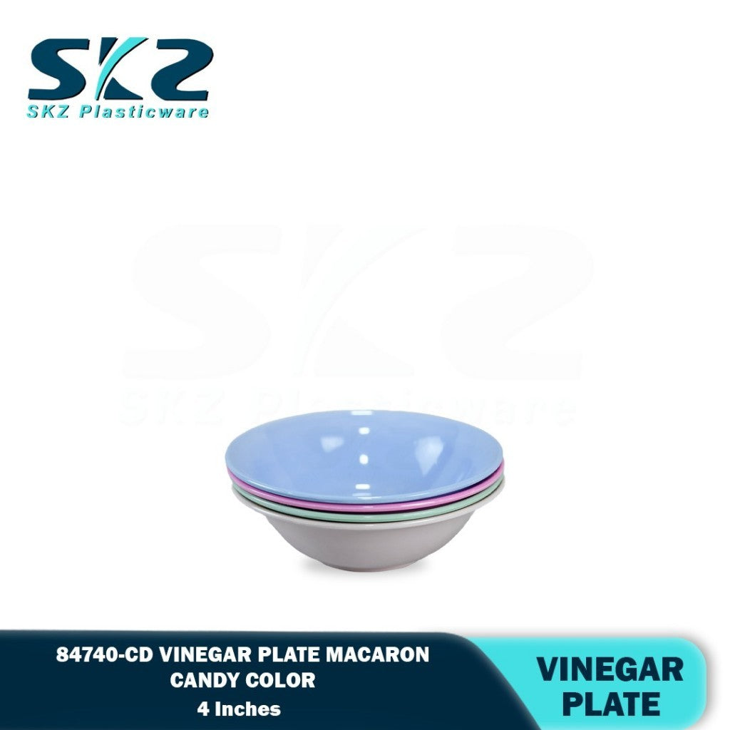SKZ 87040-CD 4"inches Plastic Bowls Mangkok Reusable Dinnerware Cereal Bowl