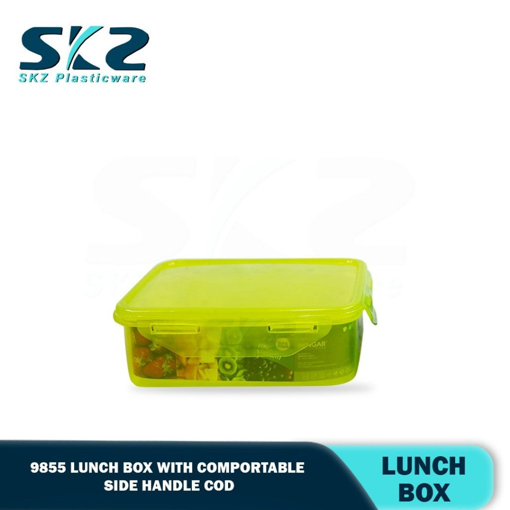 SKZ RANDOM COLOR 9855 BENGAR lunch box with comfortable side handle