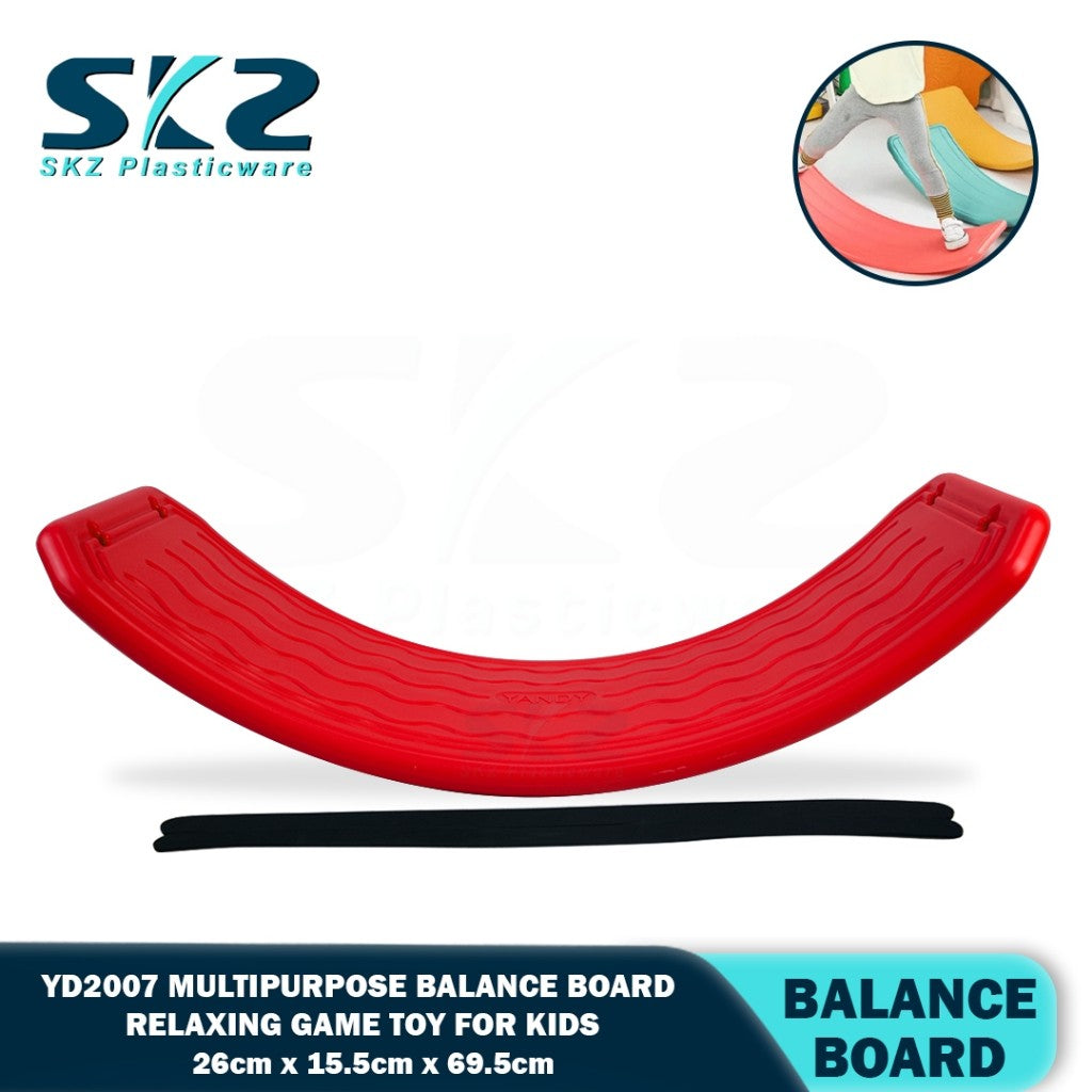 Balance Board Child Seesaw Yoga Board Wooden Waldorf Board for Sensory Training