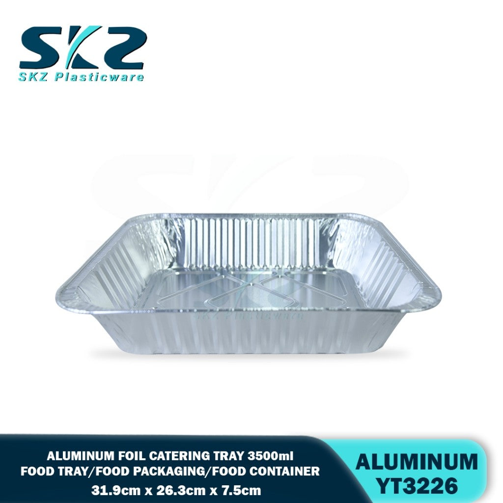 SKZ YT3226 Aluminum foil tray and lid 3500ML