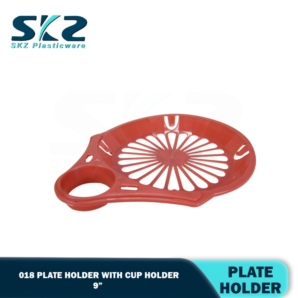SKZ Uniglobal Paper Plate Holder with cup holder (#018)