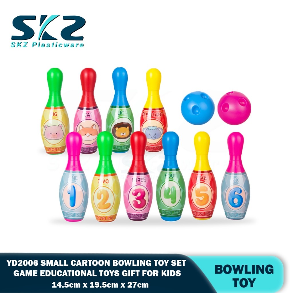 Kids Bowling Set Toddler Toys for Learning Activities bowling games