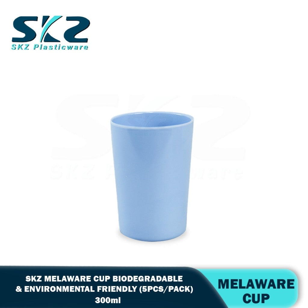 SKZ Melaware cup 400ml/300ml 5pcs/pack Biodegradable & enviroment friendly