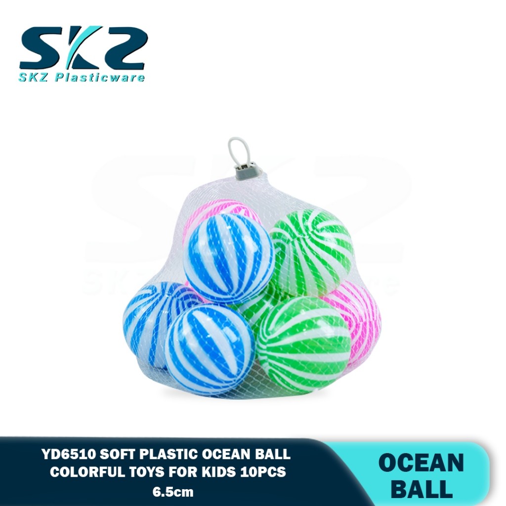 Kids Colorful Plastic Thickened Wave Children Park Indoor Outdoor Ball Pit Softplay Ocean Toy Balls