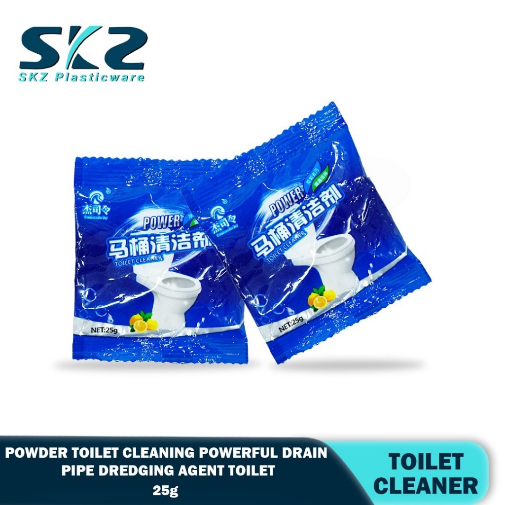 SKZ 1PC Blue Tablet Powder Toilet Cleaner Cleaning Tablets Toilet Deodorizer Bathroom Cleaner Flush