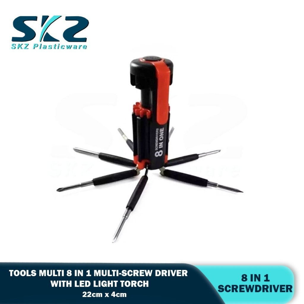 SKZ New 8 in 1 Professional Tools Multi – Mini Screwdriver Set A1-362 8-in-1 DIY SCREWDRIVER