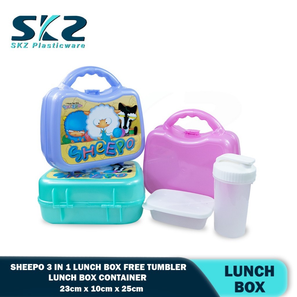 SKZ Sheepo Lunchbox / Lunch kit / Baunan / School Lunch Box