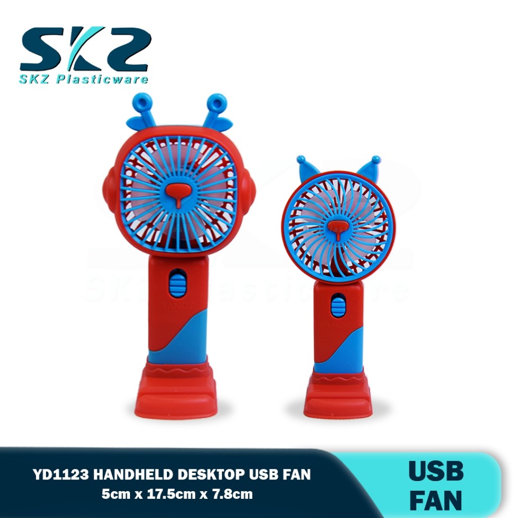 NEW Mini Portable Fan Usb Rechargeable Handheld Fan