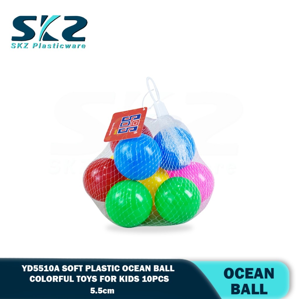 Kids Colorful Plastic Thickened Wave Children Park Indoor Outdoor Ball Pit Softplay Ocean Toy Balls