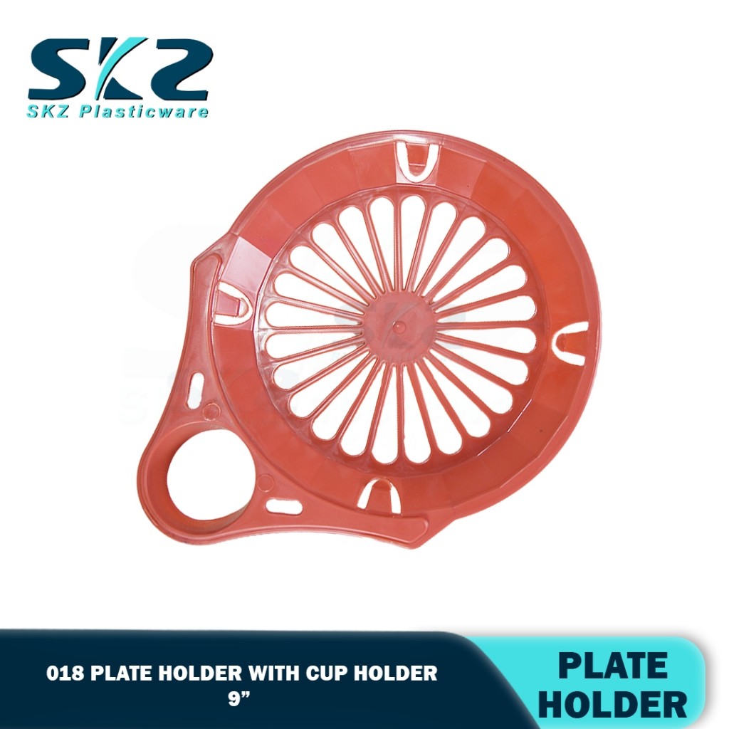 SKZ Uniglobal Paper Plate Holder with cup holder (#018)