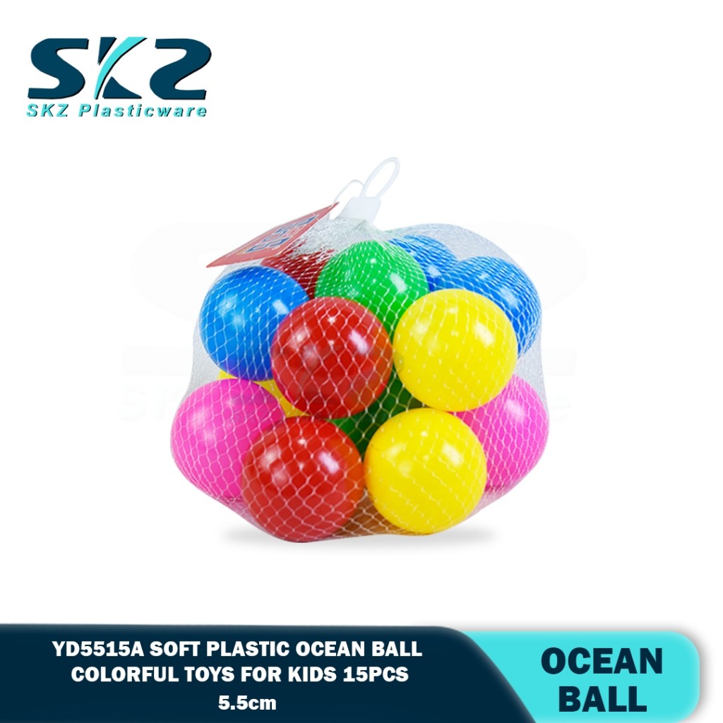 Kids Colorful Plastic Thickened Wave Children Park Indoor Outdoor Ball Pit Softplay Ocean Toy Balls