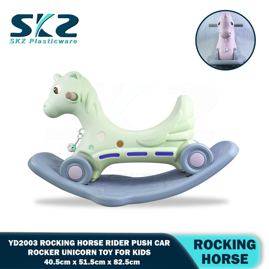 3in1 Rocking Horse Rider Push Horse Toys Ride On Children's Rocking Horse For Kids Gift