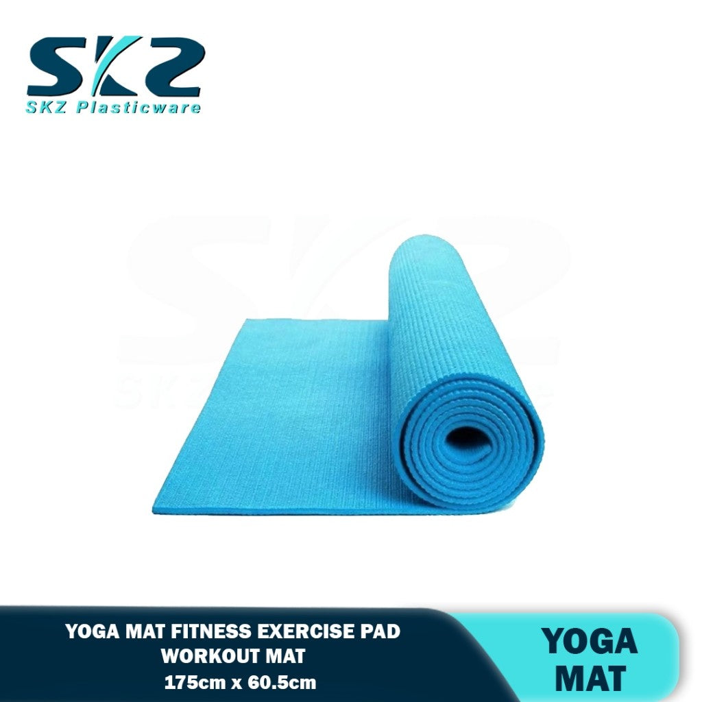 SKZ GOODLUCK-Yoga Mat Anti-skid Sports Fitness Mat 3MM Thick Comfort Foam Yoga Matt for Exercise