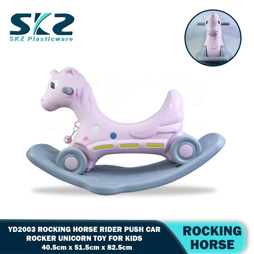 3in1 Rocking Horse Rider Push Horse Toys Ride On Children's Rocking Horse For Kids Gift