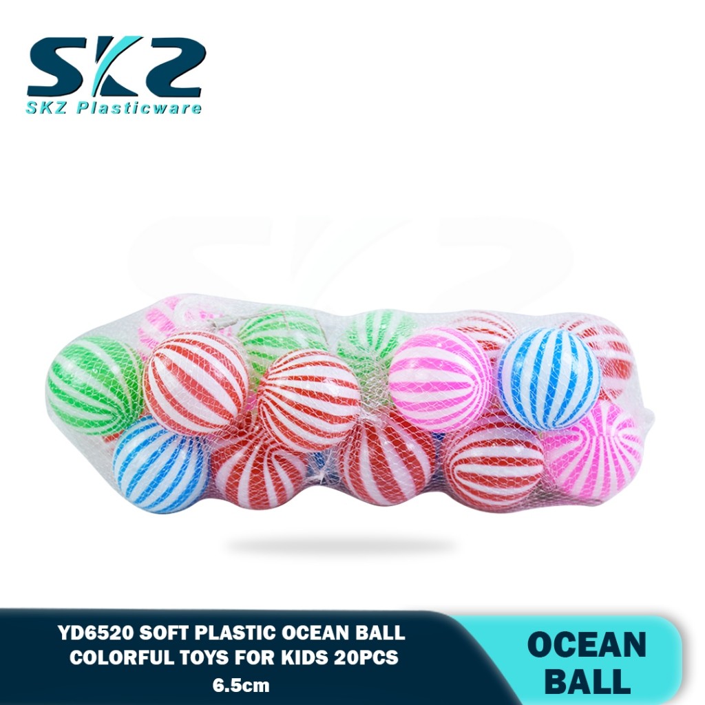 Kids Colorful Plastic Thickened Wave Children Park Indoor Outdoor Ball Pit Softplay Ocean Toy Balls