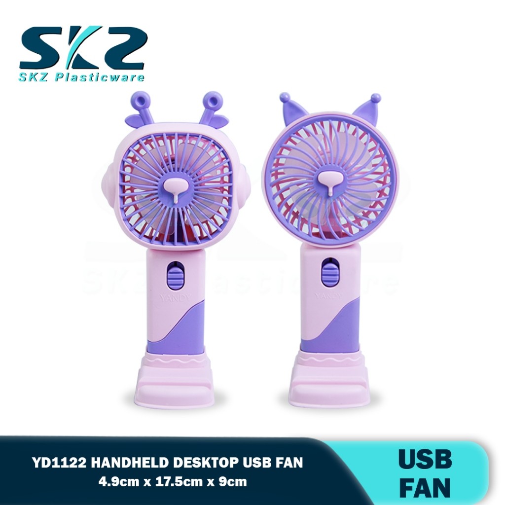NEW Mini Portable Fan Usb Rechargeable Handheld Fan