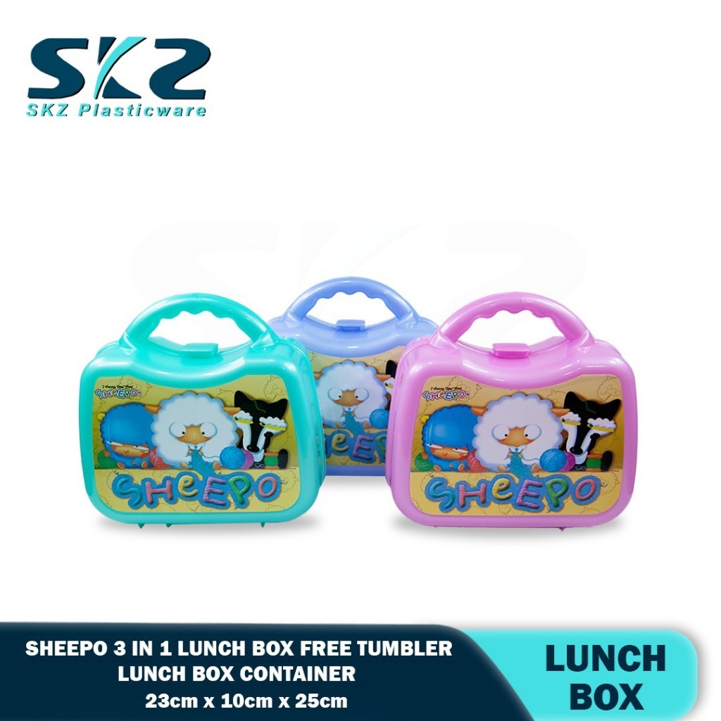 SKZ Sheepo Lunchbox / Lunch kit / Baunan / School Lunch Box