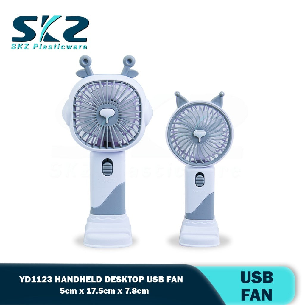 NEW Mini Portable Fan Usb Rechargeable Handheld Fan