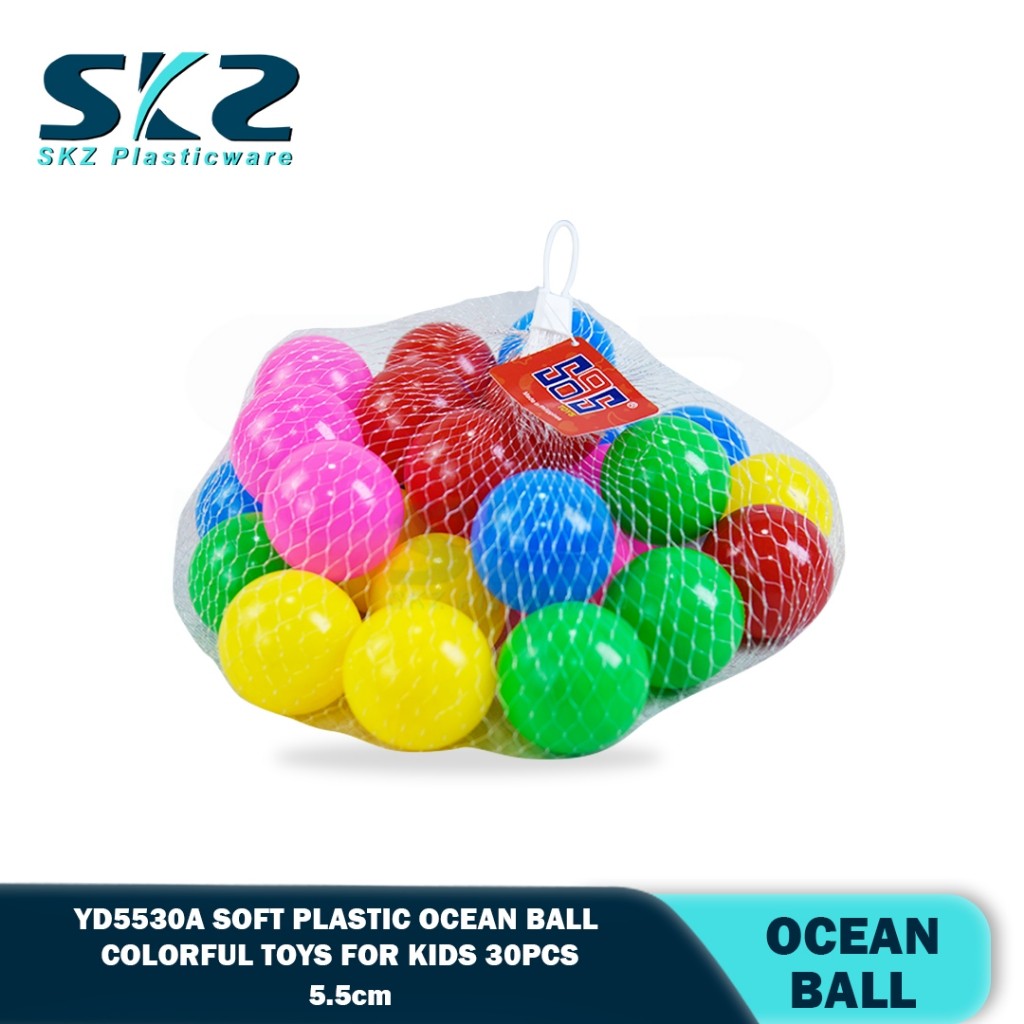 Kids Colorful Plastic Thickened Wave Children Park Indoor Outdoor Ball Pit Softplay Ocean Toy Balls