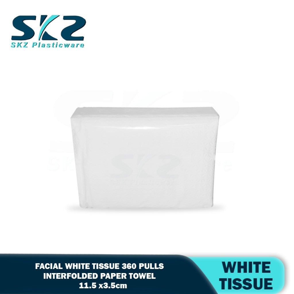 Organic Facial Tissue 3 ply (360 sheets x 8 Packs) Paper Facial Tissues Disposable Paper Towel
