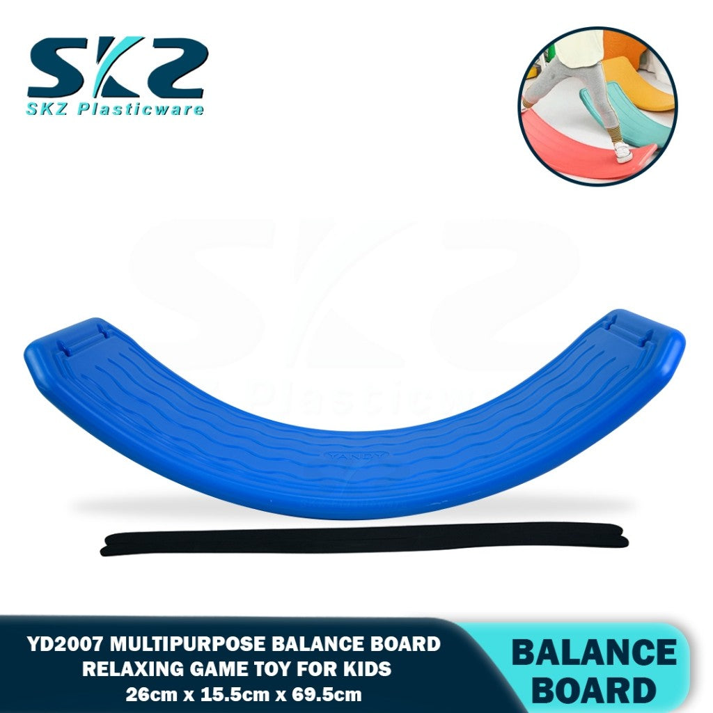 Balance Board Child Seesaw Yoga Board Wooden Waldorf Board for Sensory Training