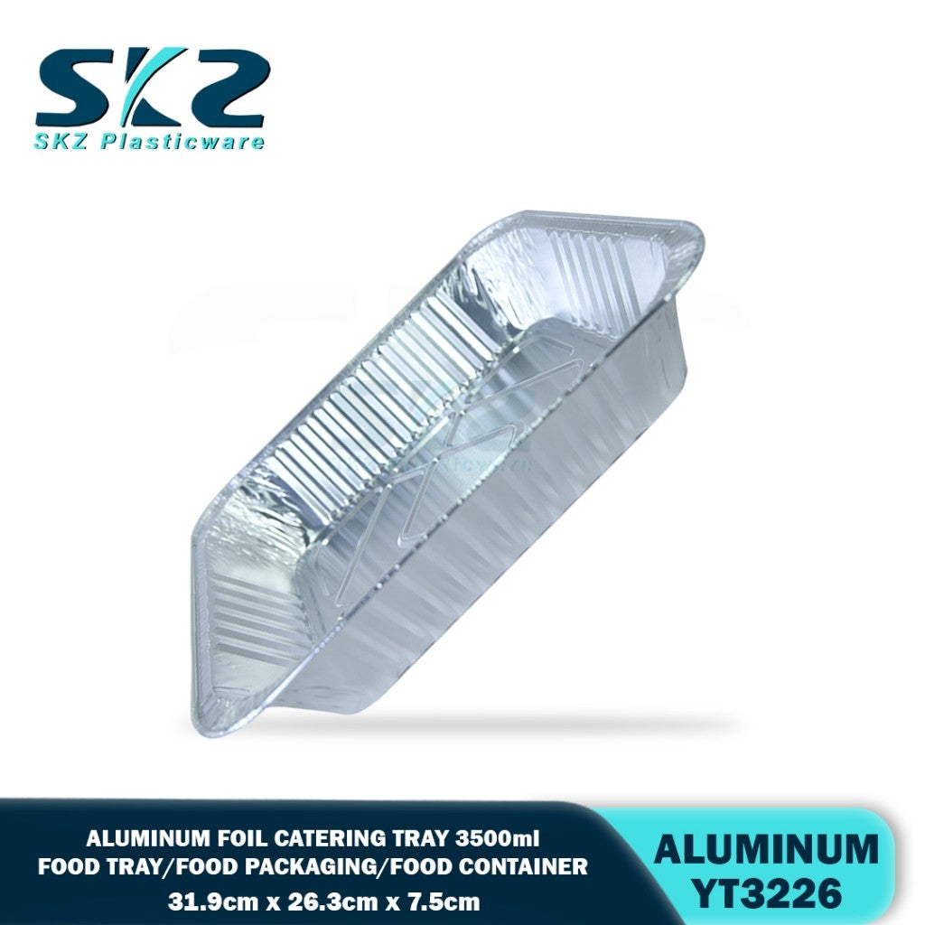 SKZ YT3226 Aluminum foil tray and lid 3500ML