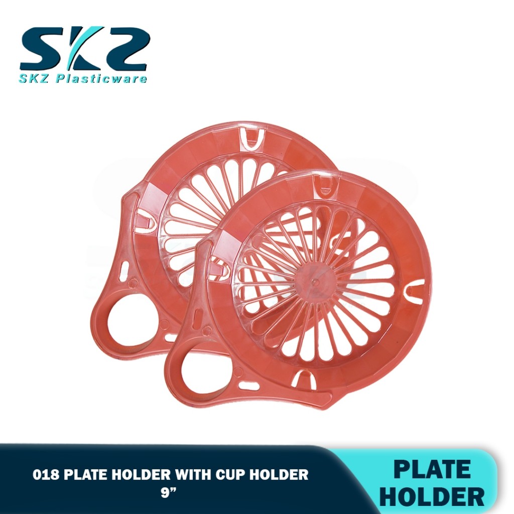 SKZ Uniglobal Paper Plate Holder with cup holder (#018)