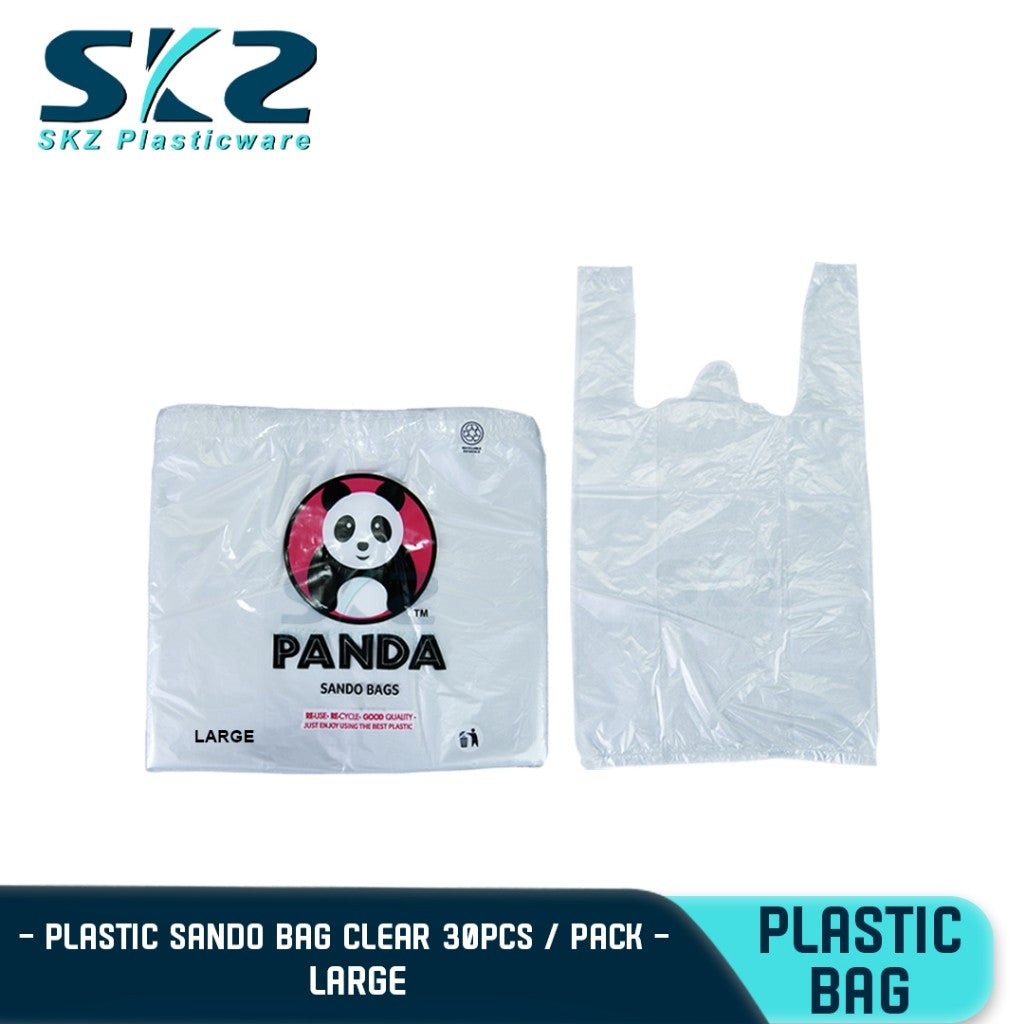 PANDA Plastic sando bag clear 30pcs/90pcs XS,S,M,L