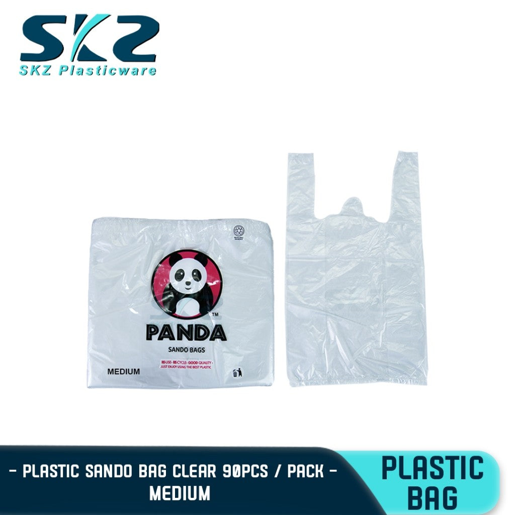 PANDA Plastic sando bag clear 30pcs/90pcs XS,S,M,L