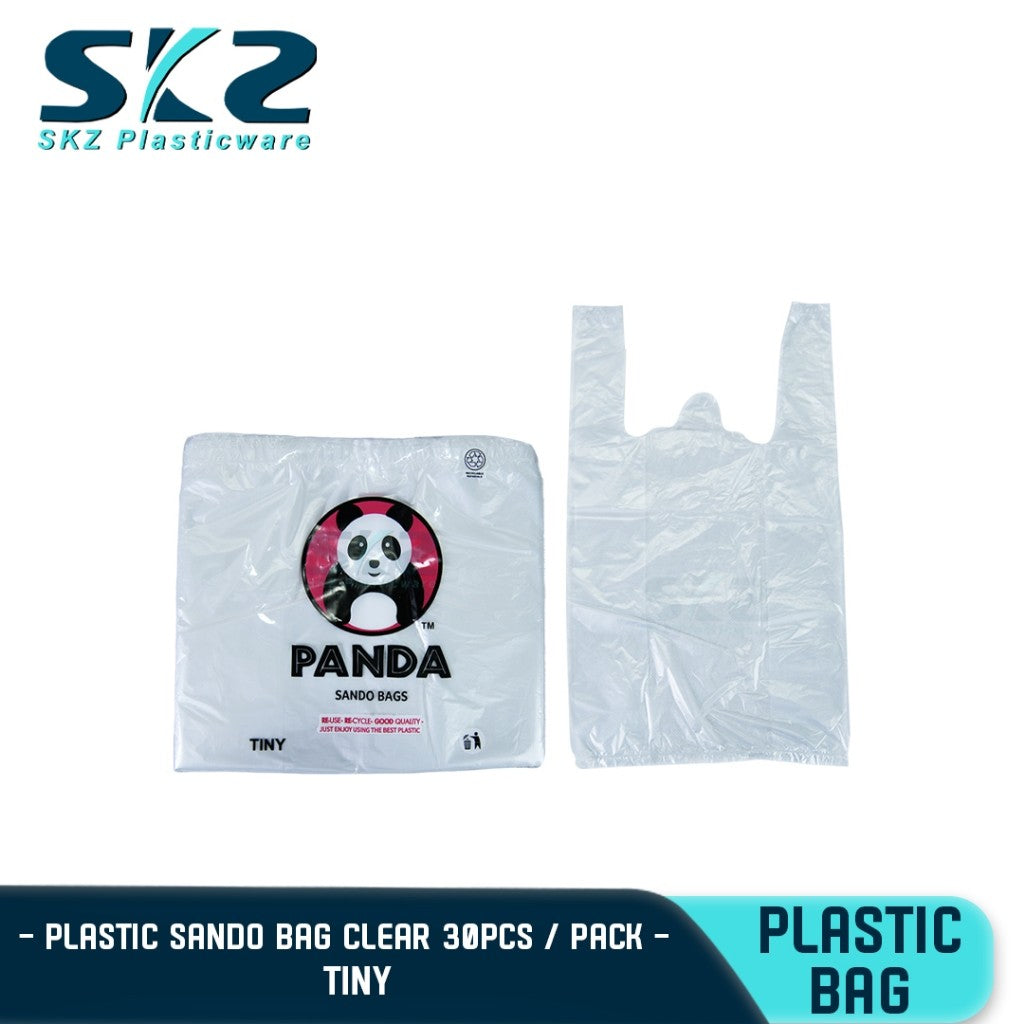 PANDA Plastic sando bag clear 30pcs/90pcs XS,S,M,L