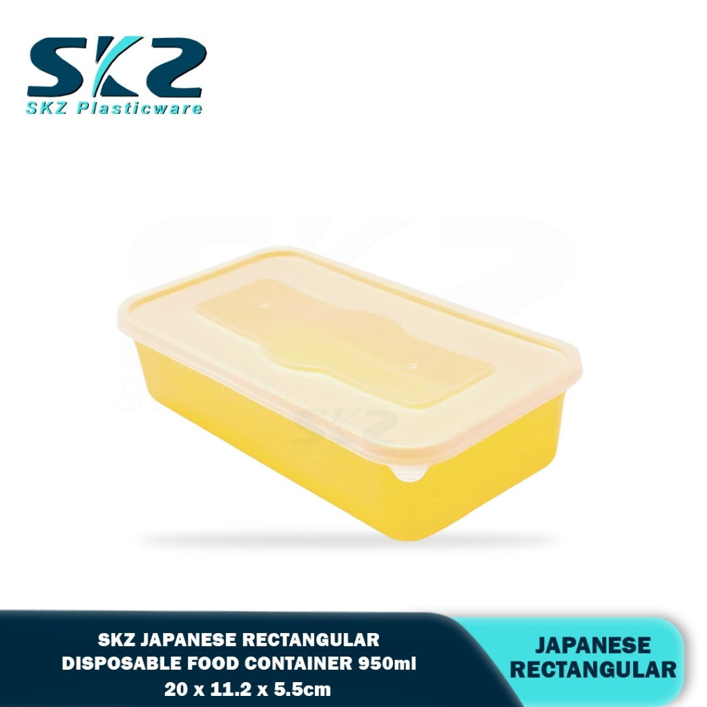 SKZ 2-Division Japanese bento box JB950ml Random Color