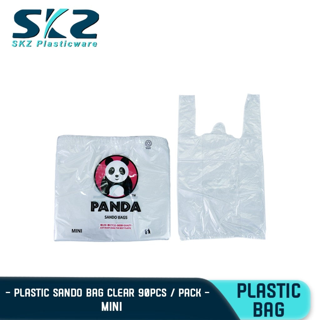 PANDA Plastic sando bag clear 30pcs/90pcs XS,S,M,L