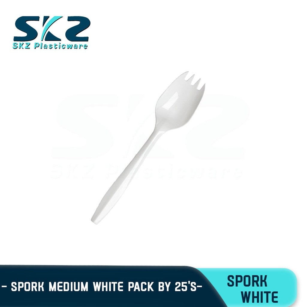 SKZ 1BOX DISPOSABLE SPORK BLACK 25PCS *100pack