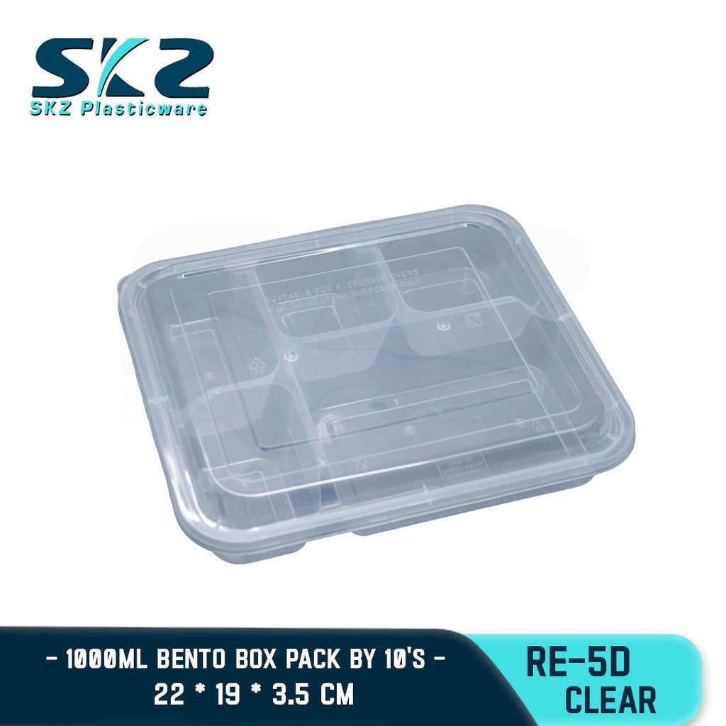 SKZ BENTO BOX RE2D 3D, 4D, 5D 10PCS ENVIRONMENTAL FRIENDLY FOOD STORAGE MICROWAVABLE