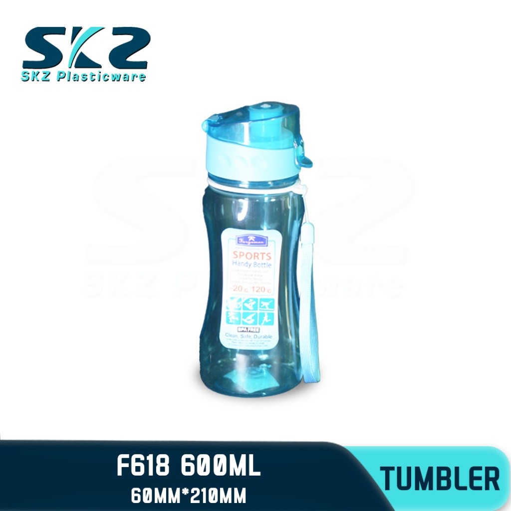 SKZ 600ml [618] PORTABLE SPORTS WATER BOTTLE BPA FREE