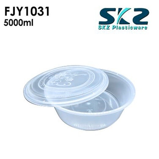NEW (FJY-1031) CLEAR CONTAINER RECTANGULAR SERIES 3500ML ENVIRONMENTAL FRIENDLY FOOD STORAGE