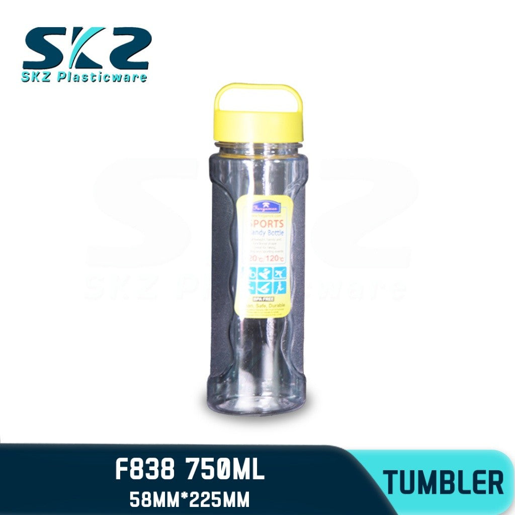 SKZ 750ml [F838] PORTABLE SPORTS WATER BOTTLE BPA FREE