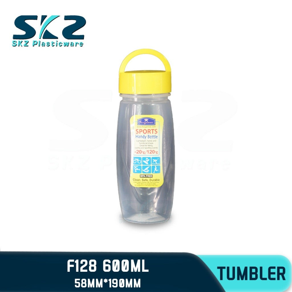 SKZ  600ml [F128] PORTABLE SPORTS WATER BOTTLE BPA FREE