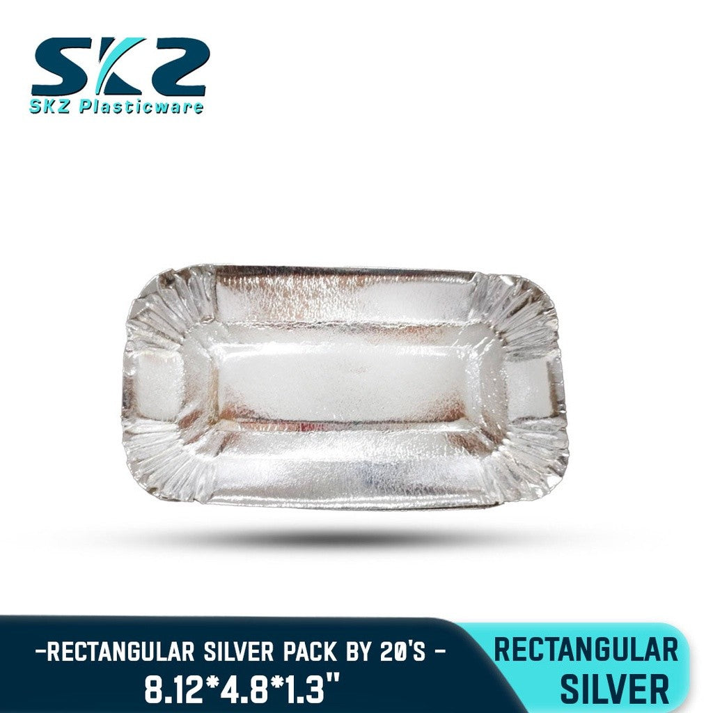 DISPOSABLE 4X7 SILVER LAMINATED