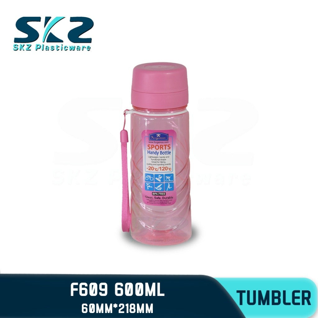 SKZ 600ml [609] PORTABLE SPORTS WATER BOTTLE BPA FREE