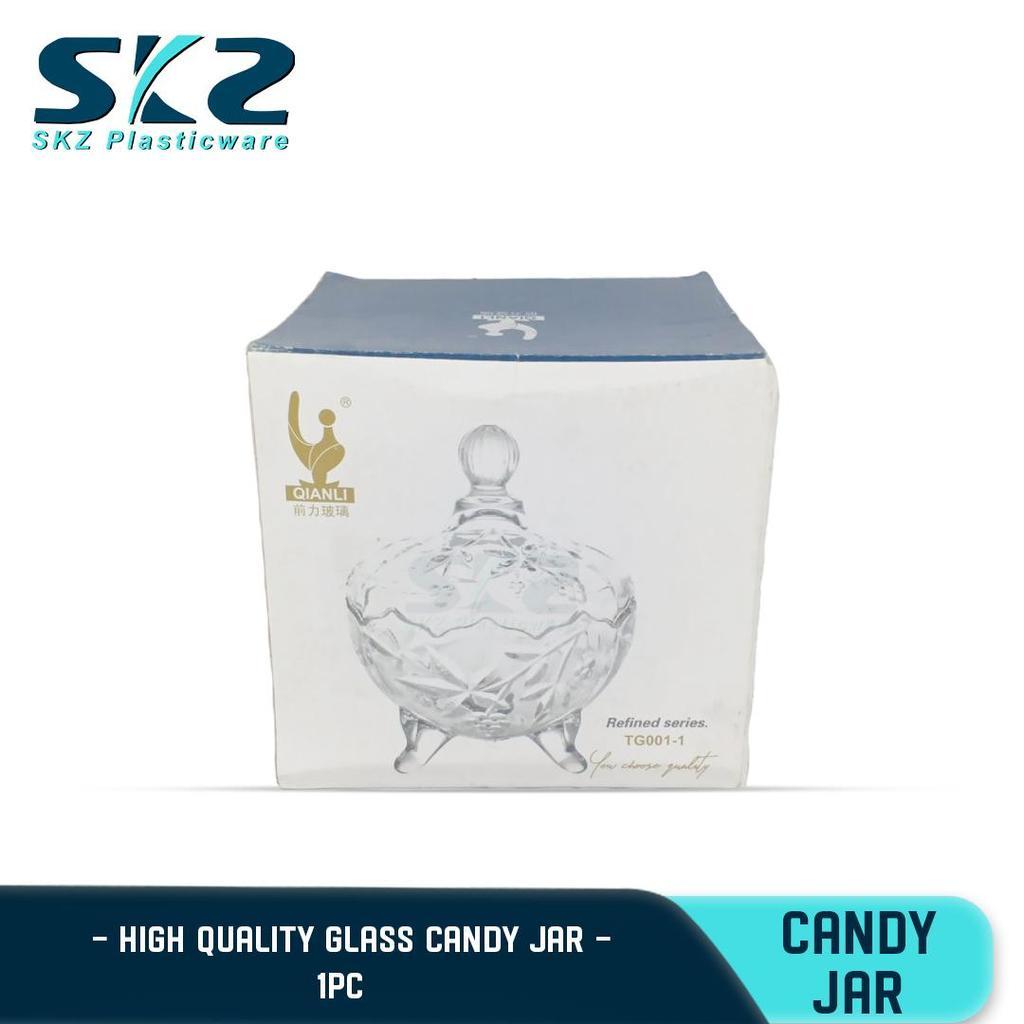 SKZ High Quality Big Glass Candy Jar