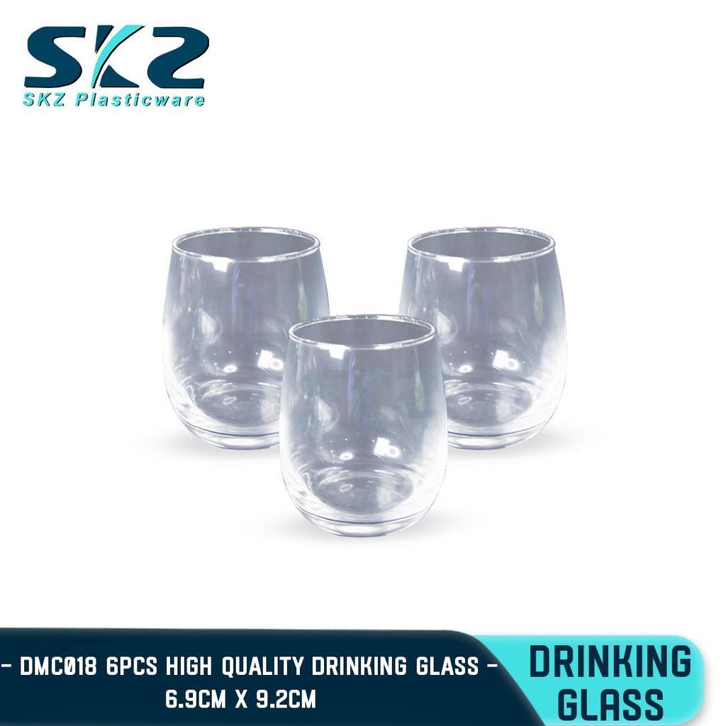 SKZ High Quality Drinking Glass 6pcs Set
