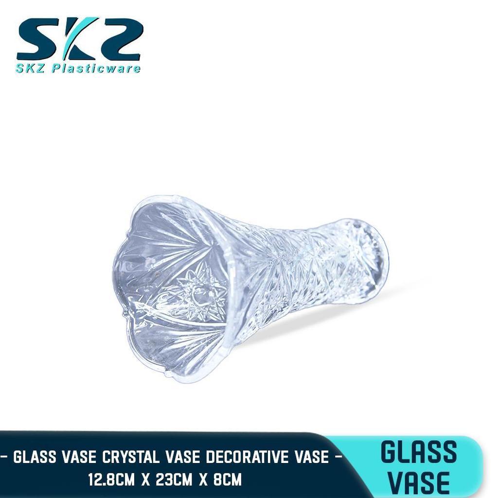 SKZ Glass Crystal Flower Vase