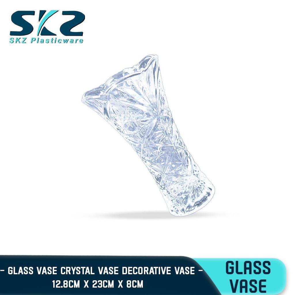 SKZ Glass Crystal Flower Vase