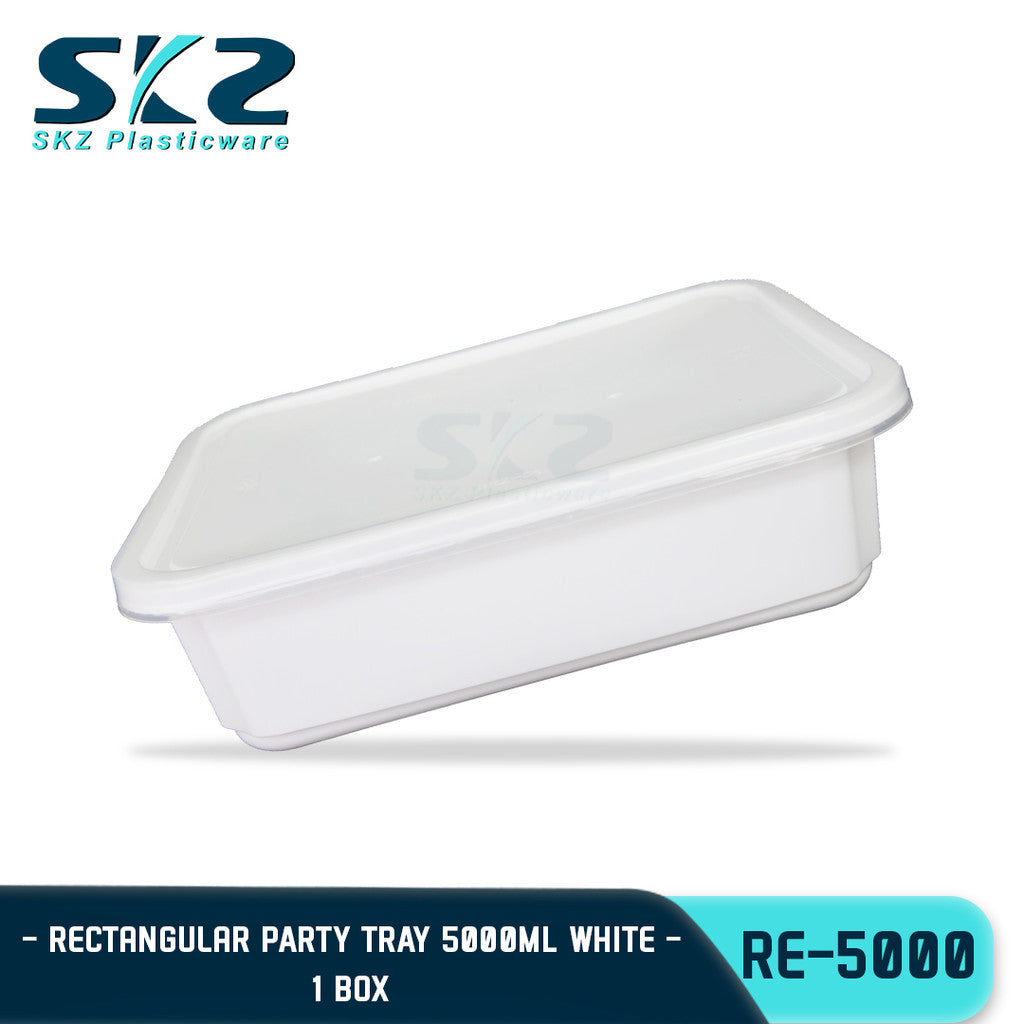 SKZ 1 BOX 5000ML BLACK PARTY TRAY SERIES CONTAINER RE5000 ENVIRONMENTAL FRIENDLY CONTAINER