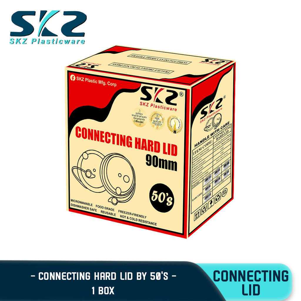 SKZ Connecting Hard Lid 90mm 1000pcs/BOX