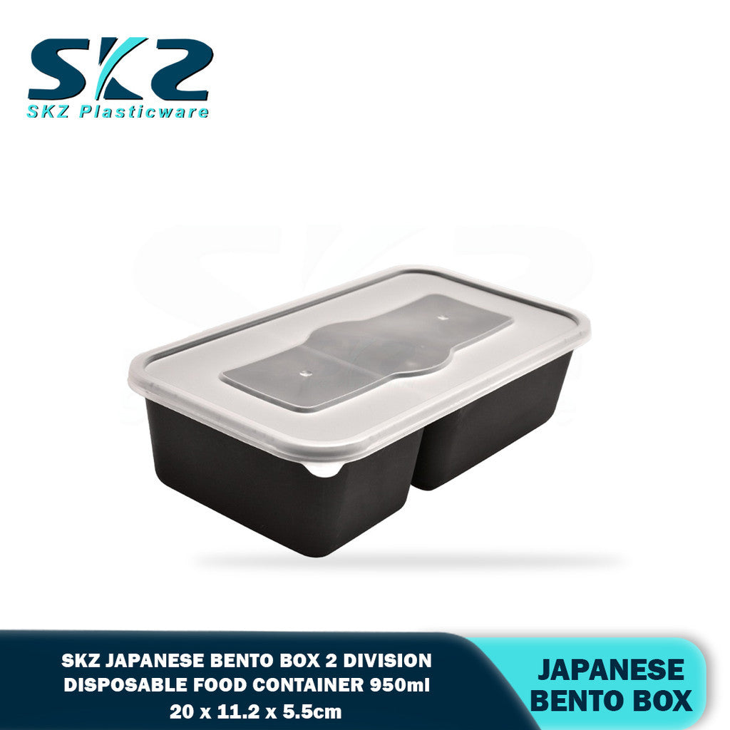 SKZ 2-Division Japanese Bento box 950ml Random Color