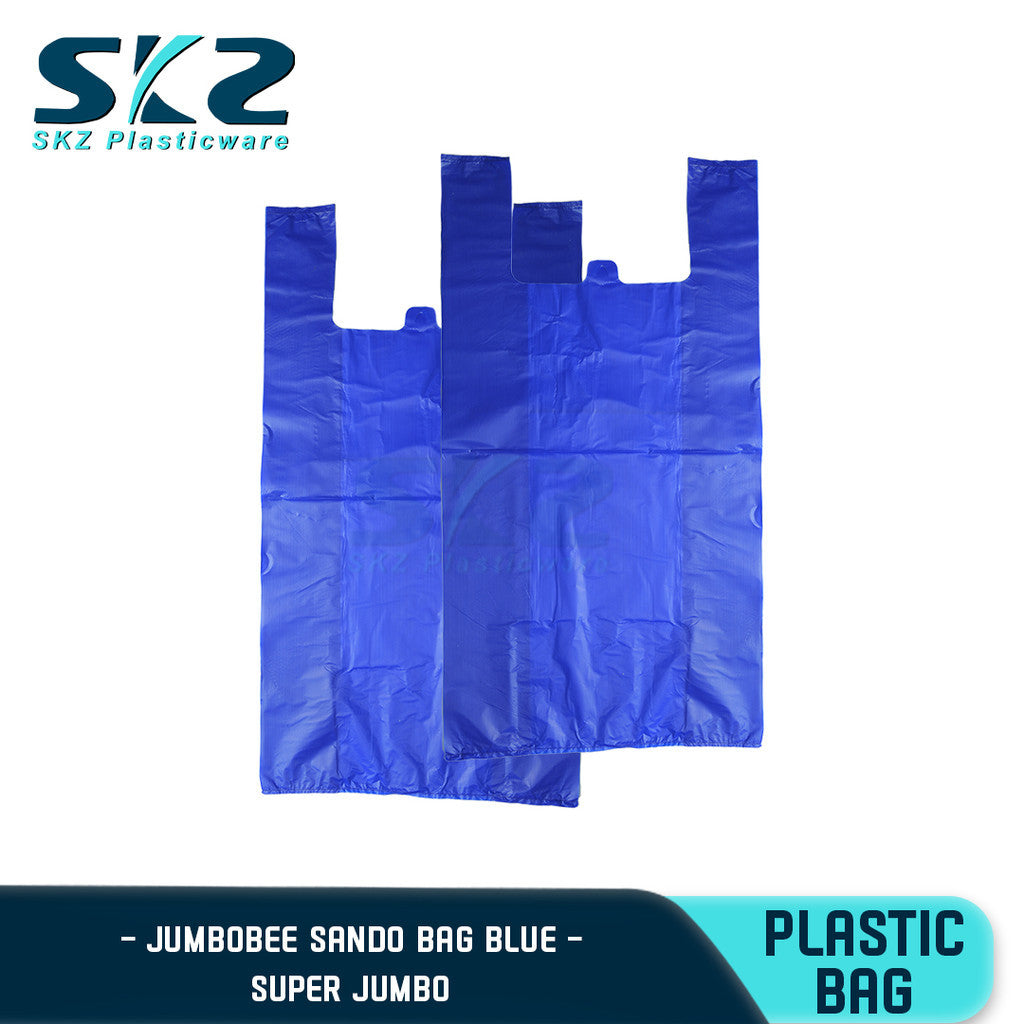 BEES SANDO BAGS BIG SIZES SUPER JUMBO  BLUE 40PCS